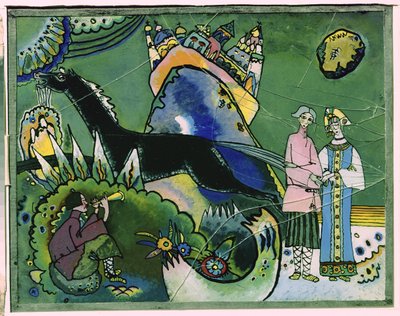 Golden Cloud by Wassily Kandinsky